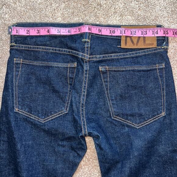 Ralph Lauren Double RL Stretch Skinny Fit Japan Woven Selvedge Denim 26 - Picture 6 of 13